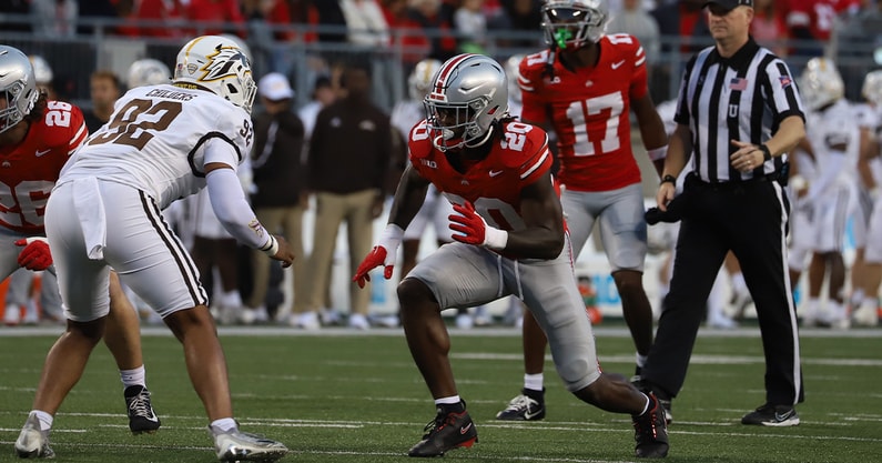 Arvell Reese by Matt Parker -- Lettermen Row --