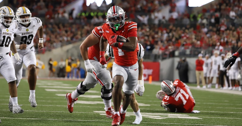 Quinshon Judkins by Matt Parker -- Lettermen Row --
