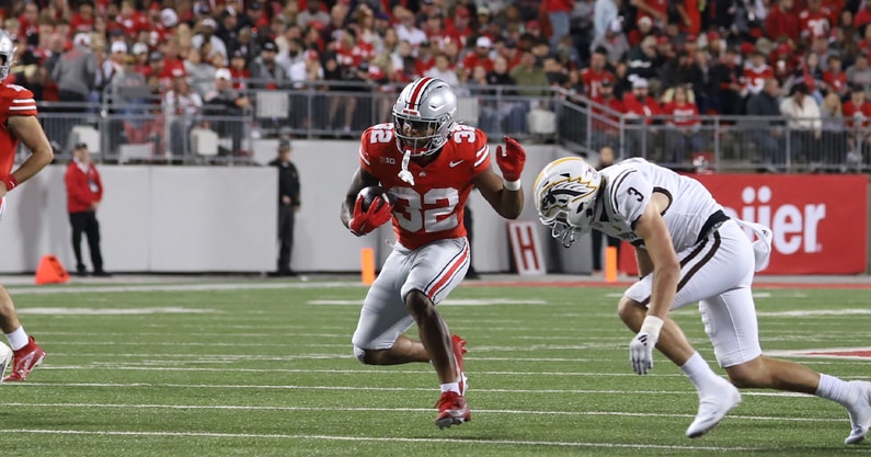 TreVeyon Henderson by Matt Parker -- Lettermen Row --