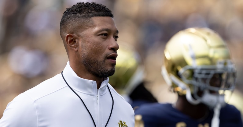 Notre Dame HC Marcus Freeman (2)