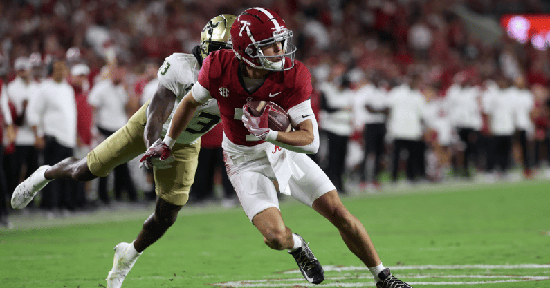 Alabama WR Cole Adams