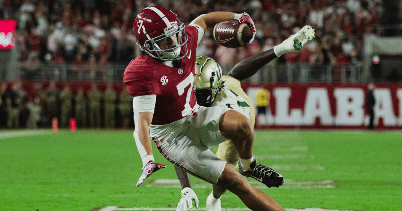 Alabama WR Cole Adams