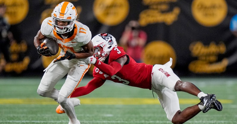 Chris Brazzell, Tennessee Football | Jim Dedmon-Imagn Images