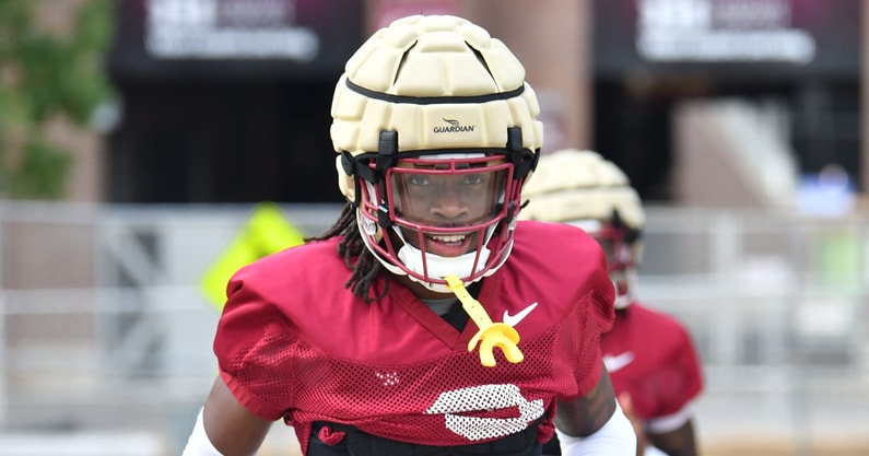 Kevin Knowles at Florida State practice (Warchant)