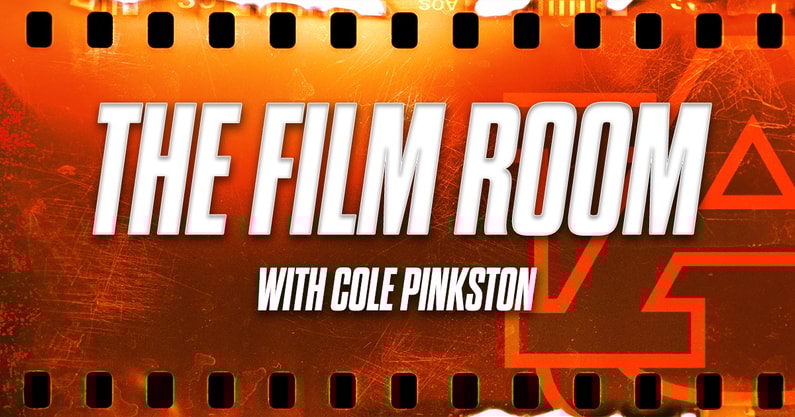 film room with cole pinkston
