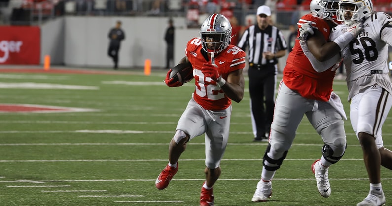 TreVeyon Henderson by Matt Parker -- Lettermen Row