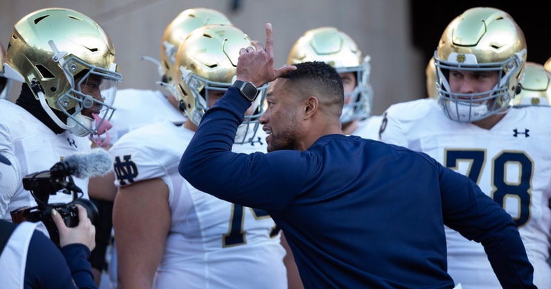 Marcus Freeman, Notre Dame
