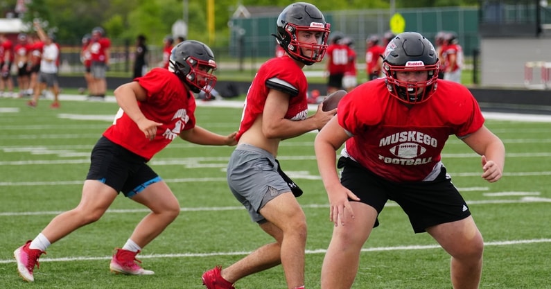 Muskego Football Practice