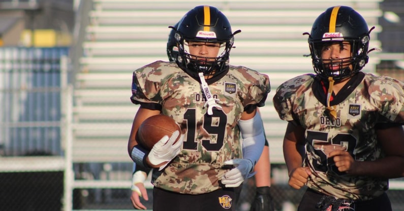 Jaeden Ricketts by Mick Walker -- Lettermen Row --