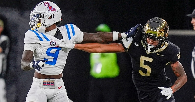 NCAA Football: Mississippi at Wake Forest