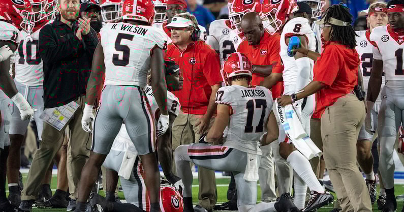 NCAA Football: Georgia at Kentucky