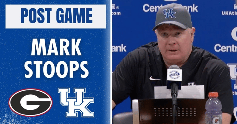 mark-stoops-press-conference-kentucky-loss-to-georgia