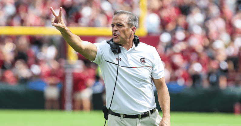 South Carolina football coach Shane Beamer (Photo: Katie Dugan | GamecockCentral.com)