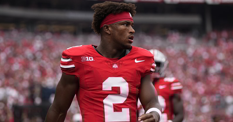 Ohio State safety Caleb Downs