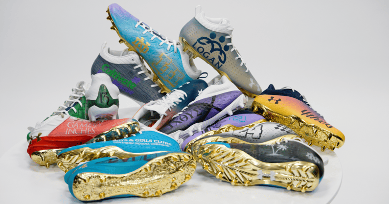Notre dame football cleats outlet