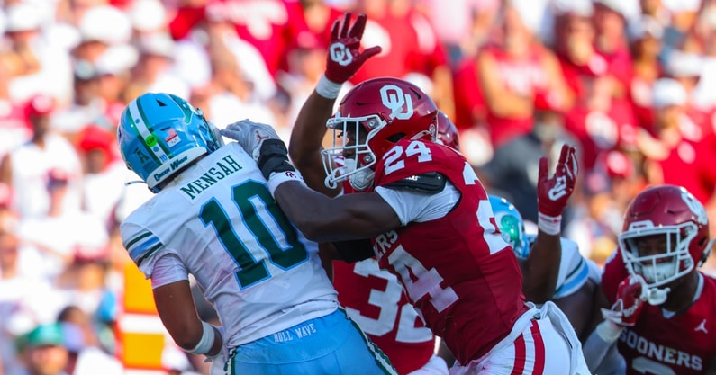 NCAA Football: Tulane at Oklahoma