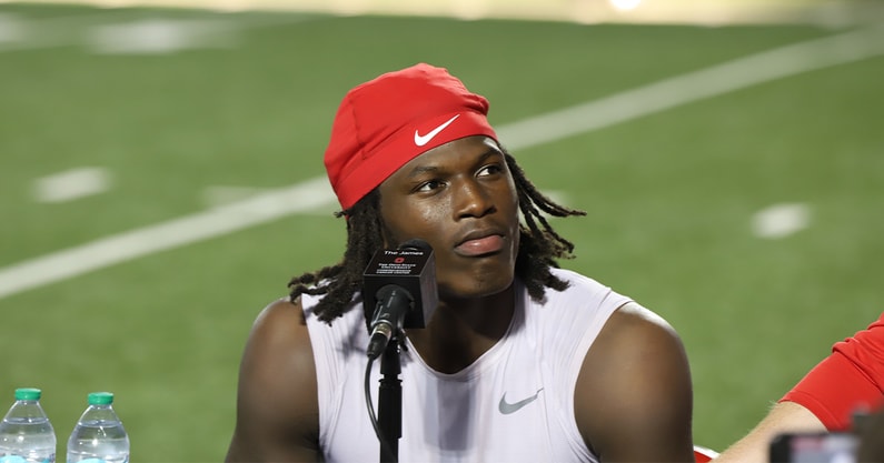 Arvell Reese by Matt Parker -- Lettermen Row --