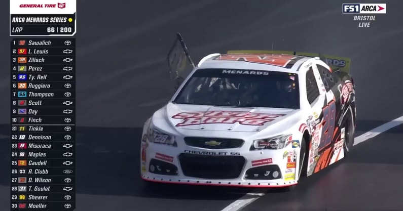 Connor Zilisch wreck Bristol