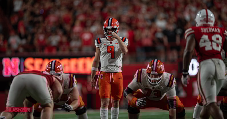 Illinois QB Luke Altmyer (Photo credit: Casey Fritton/HuskerOnline)