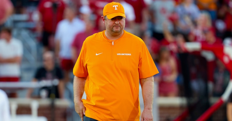 Josh Heupel, Tennessee Football | Kevin Jairaj-Imagn Images