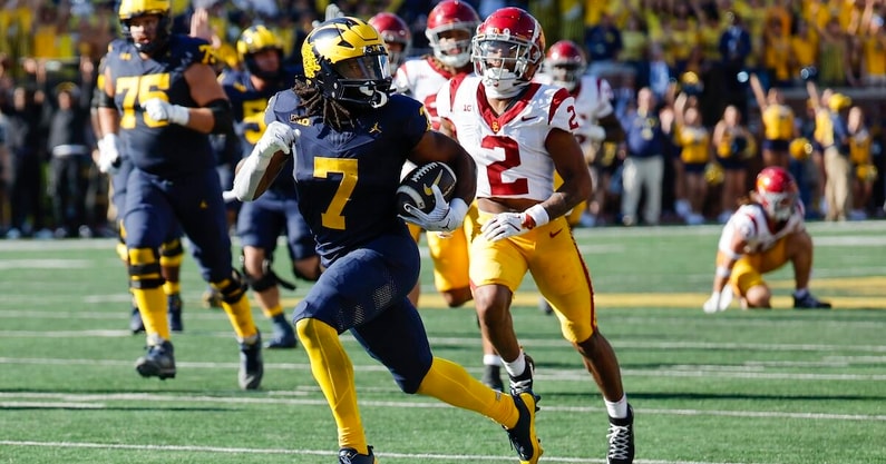 NCAA Football: Southern California at Michigan