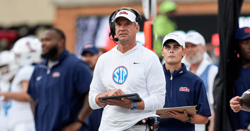 Ole Miss head coach Lane Kiffin - Jim Dedmon, Imagn Images