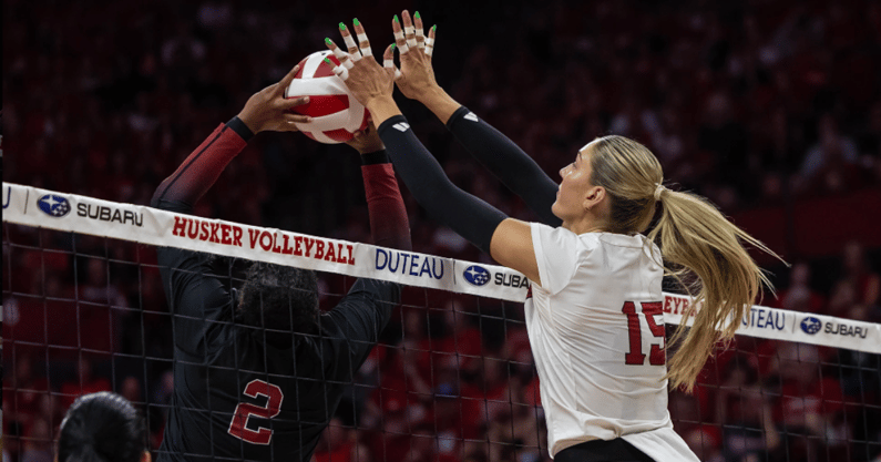 Nebraska Volleyball Andi Jackson
