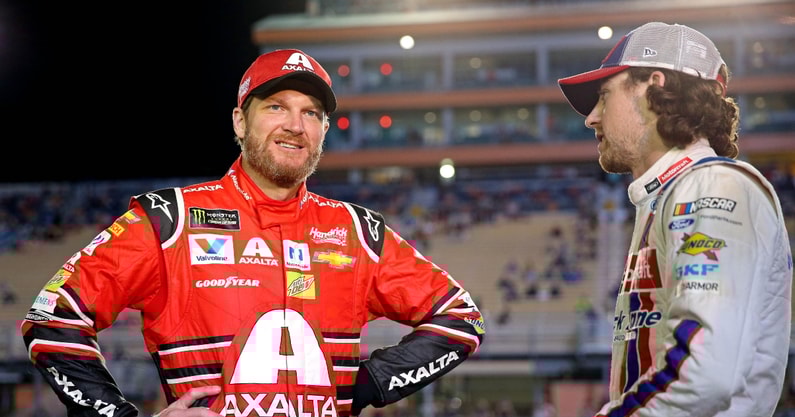 Dale Earnhardt Jr Ryan Blaney