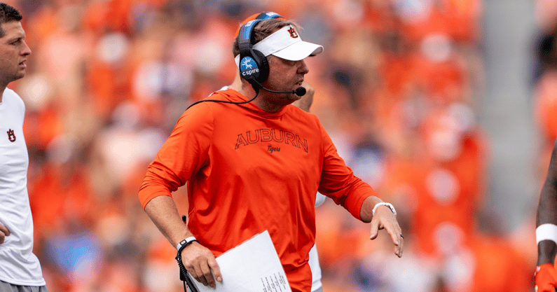 Hugh Freeze (Photo by Matt Rudolph/Auburn Live)
