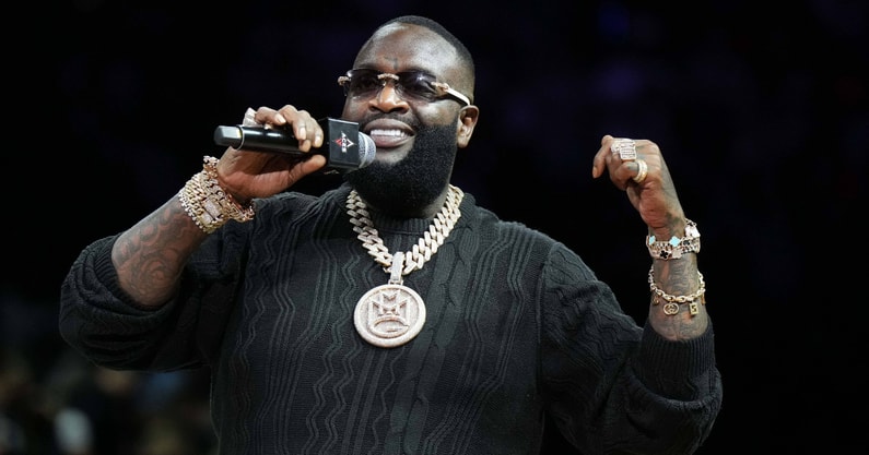 Rick Ross visits Colorado locker room amid victory celebration after UCF  win - On3