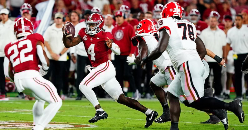 NCAA Football: Georgia at Alabama