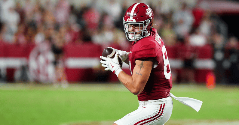 Alabama TE CJ Dippre