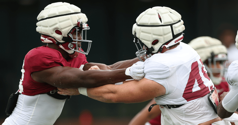 Alabama LB Que Robinson and TE Robbie Ouzts