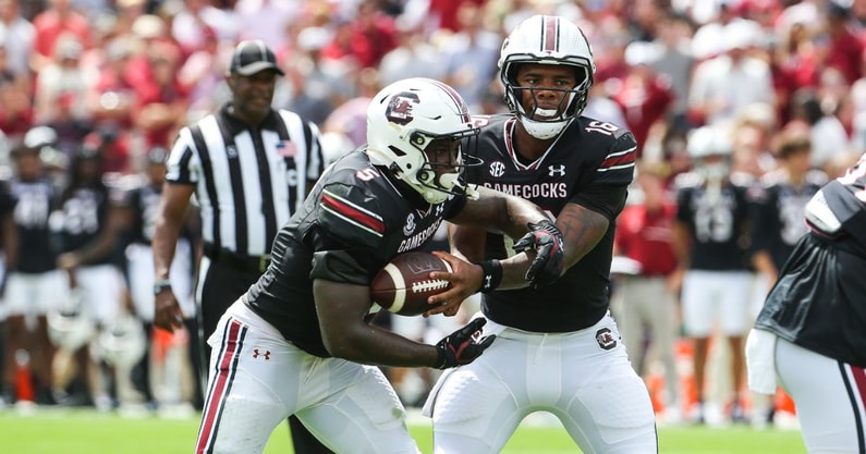 south carolina gamecocks lanorris sellers and rocket sanders