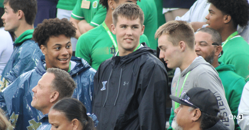 Kobe Clapper, Gordy Sulfsted and Chase Herbstreit