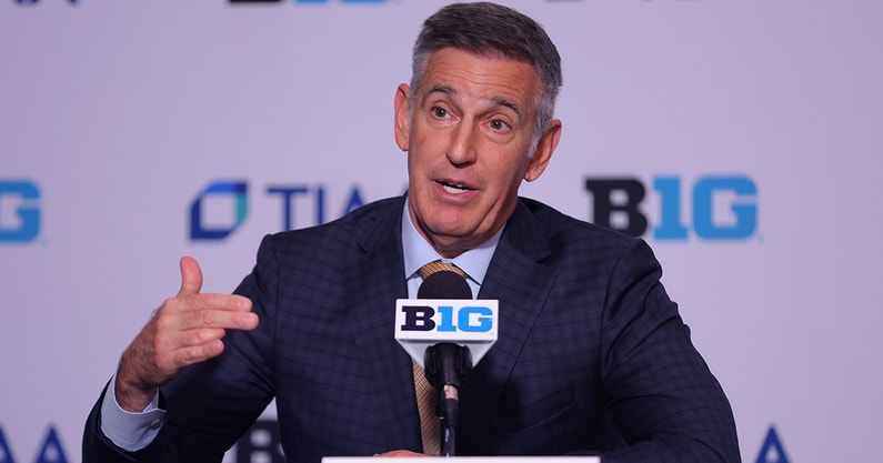 Big Ten commissioner Tony Petitti at 2024 Basketball Media Days