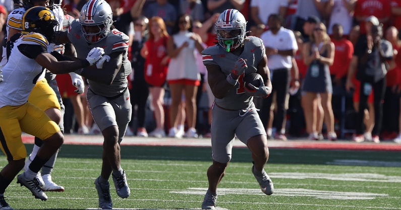 Quinshon Judkins by Matt Parker -- Lettermen Row --