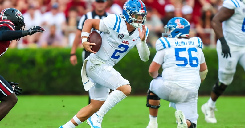 NCAA Football: Mississippi at South Carolina