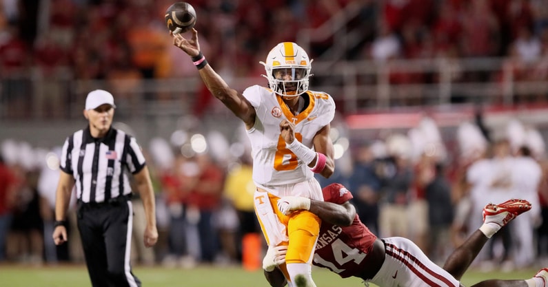 Nico Iamaleava, Tennessee Football | Nelson Chenault-Imagn Images