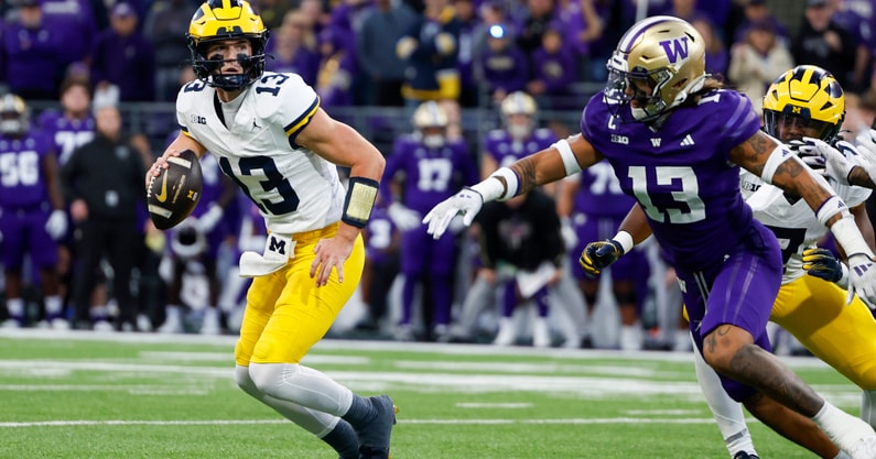 NCAA Football: Michigan at Washington