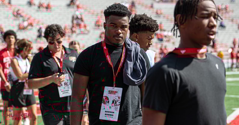 2026 LB Keenan Harris (Photo credit: Casey Fritton/HuskerOnline)