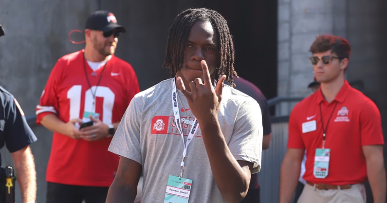 DeShawn Stewart by Matt Parker -- Lettermen Row --