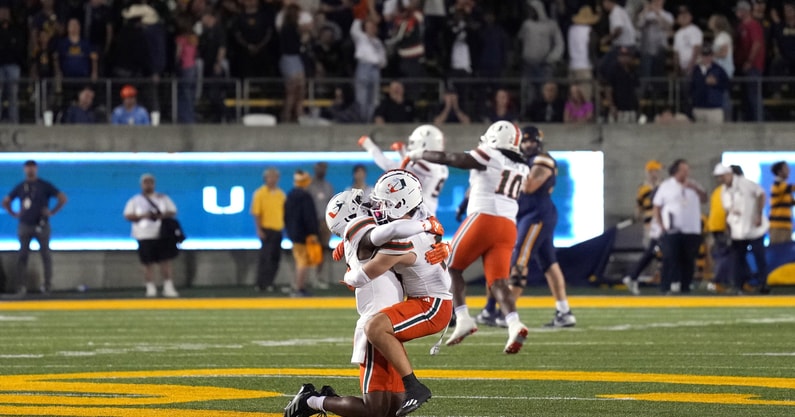 NCAA Football: Miami at California