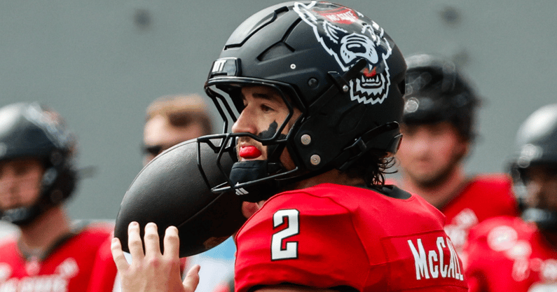 NC State QB Grayson McCall