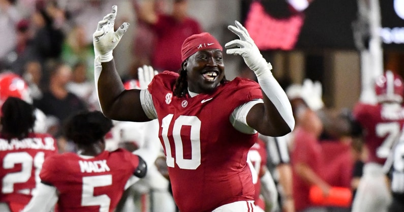 Alabama DL Jehiem Oatis