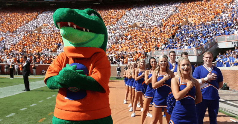 Florida Gators at Tennessee Volunteers (UAA Photo)