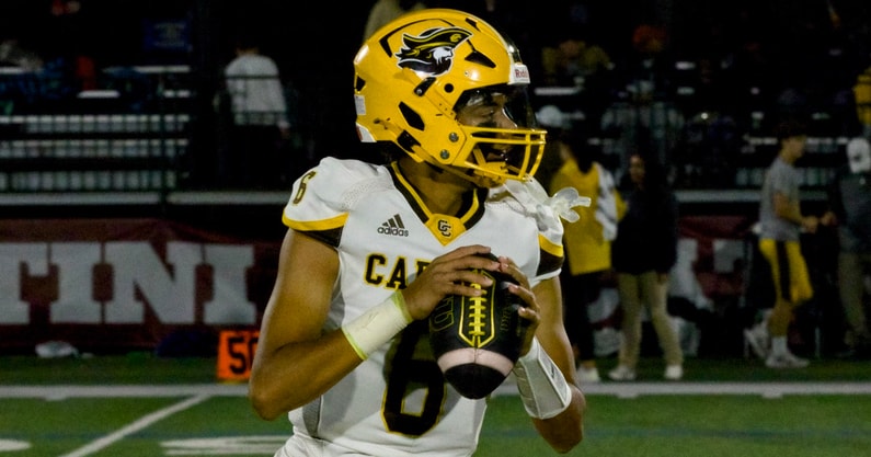 One of LSU's newest QB offers will be in Baton Rouge this weekend (Photo: On3)