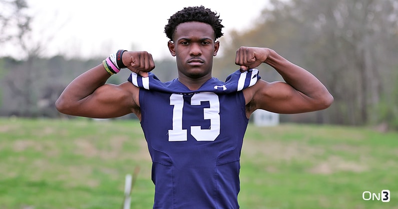 LSU is hosting an Alabama 5-star WR commitment (Photo: On3)