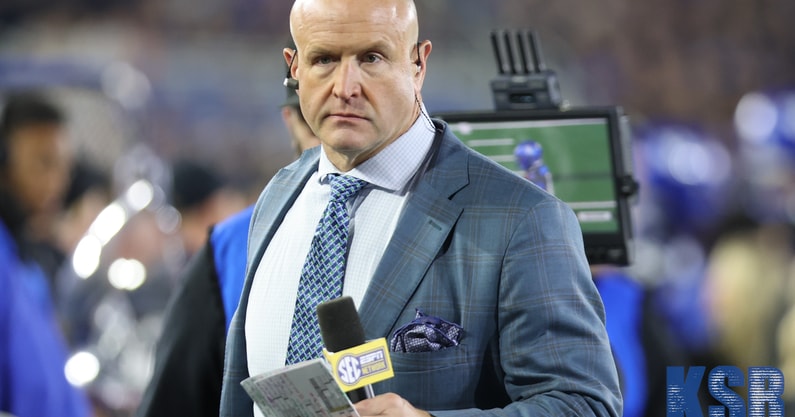 Cole Cubelic at Kroger Field for Vanderbilt game - Dr. Michael Huang, Kentucky Sports Radio