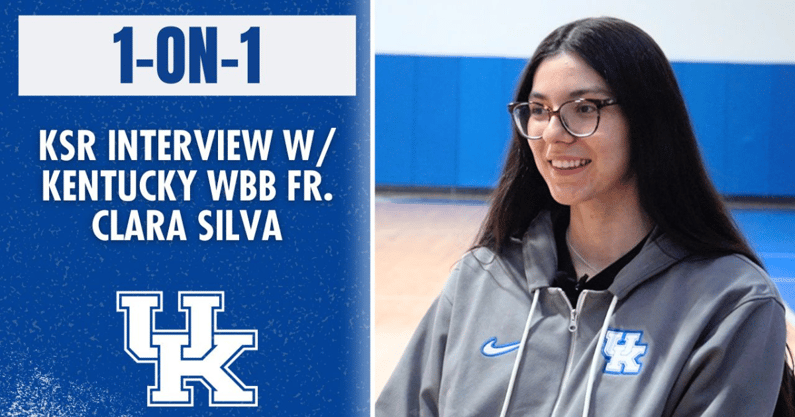KSR interviews Kentucky WBB freshman Clara Silva